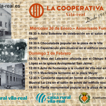 Actos celebración Centenario Cooperativa Católico Agraria